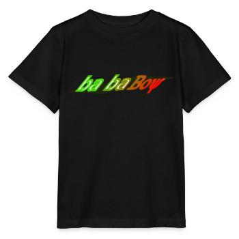 ba ba boy - T-shirt bio MINI CREATOR Stanley/Stella Enfant - noir - Devant - Mikhail (115cm)