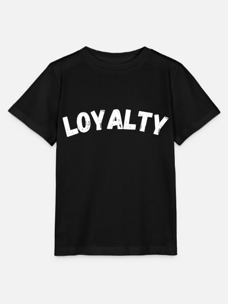 Loyalty - Stanley/Stella Kinder T-Shirt MINI CREATOR - Schwarz