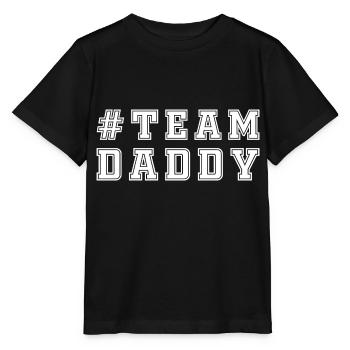 TEAM DADDY - T-shirt bio MINI CREATOR Stanley/Stella Enfant - noir - Devant - Mikhail (115cm)