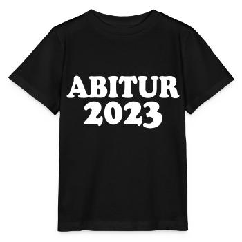 Abitur 2023 - Stanley/Stella Kinder T-Shirt MINI CREATOR  - Schwarz - Vorne - Mikhail (115cm)