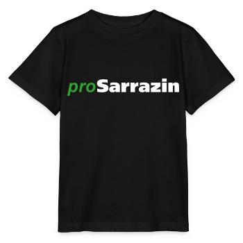 proSarrazin - Stanley/Stella Kinder T-Shirt MINI CREATOR  - Schwarz - Vorne - Mikhail (115cm)