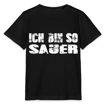 Ich bin so sauer - Stanley/Stella Kinder T-Shirt MINI CREATOR  - Schwarz - Vorne - Mikhail (115cm)