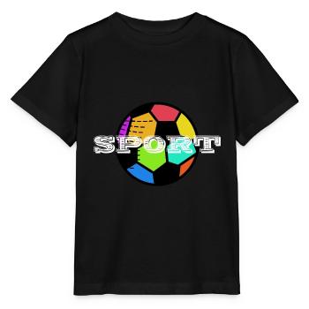 Sport - Stanley/Stella Kinder T-Shirt MINI CREATOR  - Schwarz - Vorne - Mikhail (115cm)
