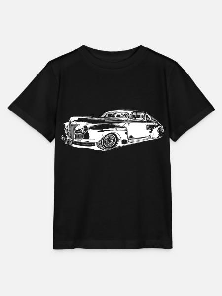 Auto - Stanley/Stella Kinder T-Shirt MINI CREATOR  - Schwarz