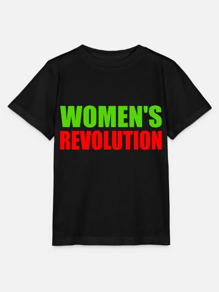 Womens revolution - Stanley/Stella Kinder T-Shirt MINI CREATOR - Schwarz
