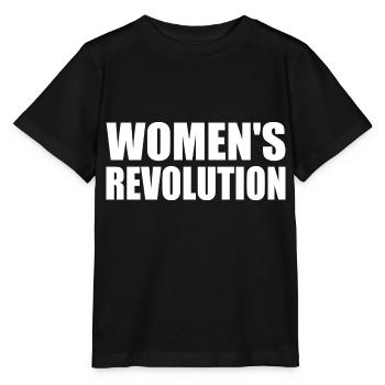 Womens revolution - Stanley/Stella Kinder T-Shirt MINI CREATOR  - Schwarz - Vorne - Mikhail (115cm)