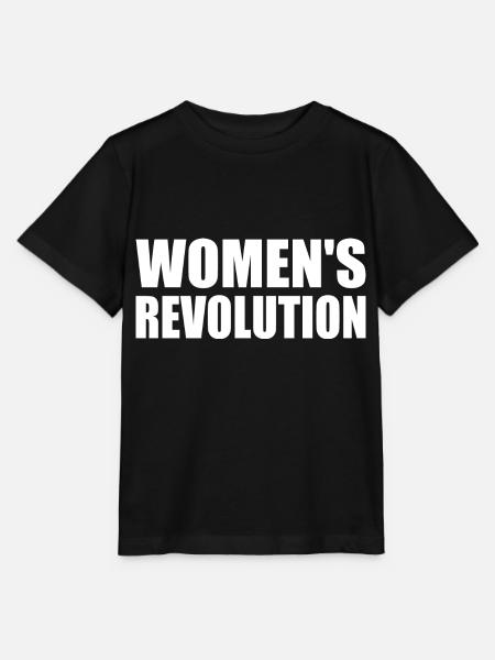 Womens revolution - Stanley/Stella Kinder T-Shirt MINI CREATOR  - Schwarz