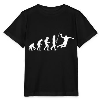 Handball-Entwicklung - Stanley/Stella Kinder T-Shirt MINI CREATOR  - Schwarz - Vorne - Mikhail (115cm)