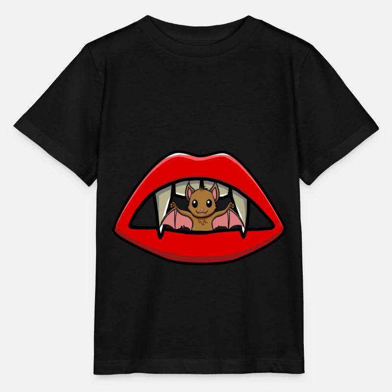 Vampire Carpates, suceur de sang, chauve-souris, enfant - T-shirt bio MINI CREATOR Stanley/Stella Enfant - noir