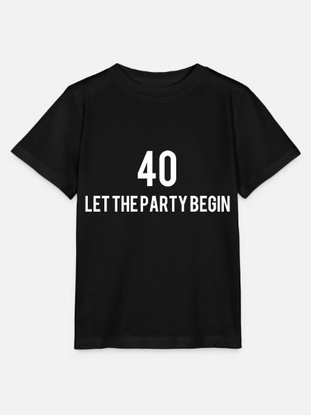 Vierzig 40 - Stanley/Stella Kinder T-Shirt MINI CREATOR - Schwarz