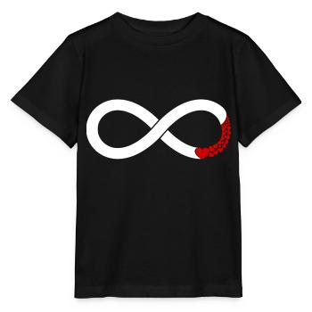 Amour infini - T-shirt bio MINI CREATOR Stanley/Stella Enfant - noir - Devant - Mikhail (115cm)