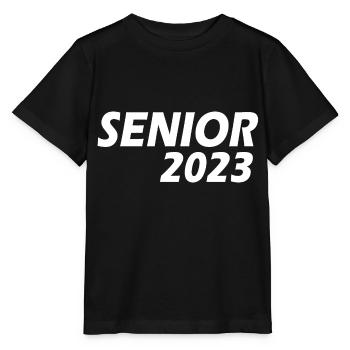 Senior 2023 - Stanley/Stella Kinder T-Shirt MINI CREATOR  - Schwarz - Vorne - Mikhail (115cm)