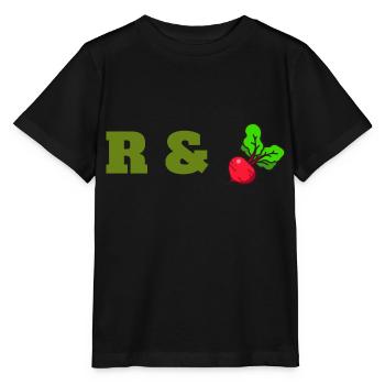 Légumes Betteraves fraîches Farmers Music Vegan - T-shirt bio MINI CREATOR Stanley/Stella Enfant - noir - Devant - Mikhail (115cm)