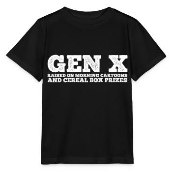 Gen X FAFO Génération X - T-shirt bio MINI CREATOR Stanley/Stella Enfant - noir - Devant - Mikhail (115cm)