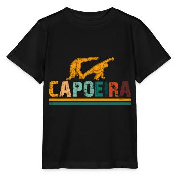 Capoeira - T-shirt bio MINI CREATOR Stanley/Stella Enfant - noir - Devant - Mikhail (115cm)