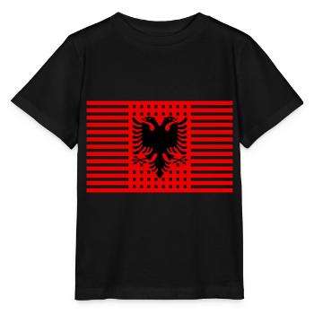 Albania - Stanley/Stella MINI CREATOR Kids’ T-Shirt - black - Front - Mikhail (115cm)