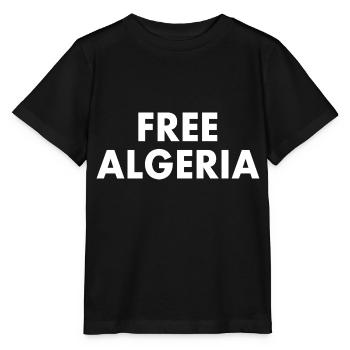 Algerien - Stanley/Stella Kinder T-Shirt MINI CREATOR  - Schwarz - Vorne - Mikhail (115cm)