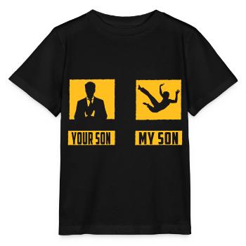 Capoeira - T-shirt bio MINI CREATOR Stanley/Stella Enfant - noir - Devant - Mikhail (115cm)
