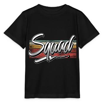 Squad - Stanley/Stella MINI CREATOR Kids’ T-Shirt - black - Front - Mikhail (115cm)