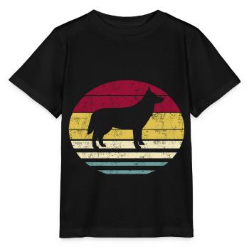 Resin Fox Retro Vintage Silhouette - Stanley/Stella MINI CREATOR Kids’ T-Shirt - black - Front - Mikhail (115cm)