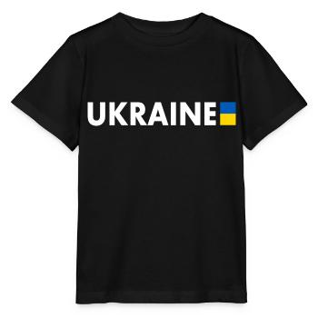Ukraine - T-shirt bio MINI CREATOR Stanley/Stella Enfant - noir - Devant - Mikhail (115cm)