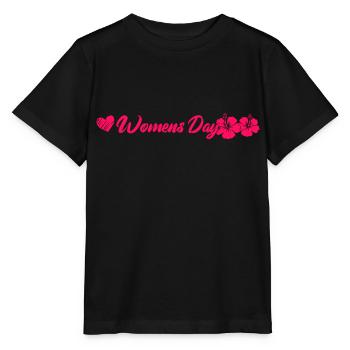 Journée de la femme - T-shirt bio MINI CREATOR Stanley/Stella Enfant - noir - Devant - Mikhail (115cm)
