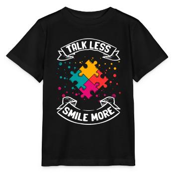 Autismus - Stanley/Stella Kinder T-Shirt MINI CREATOR  - Schwarz - Vorne - Mikhail (115cm)