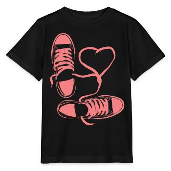 Schuh Schuhe Sportschuh Sneaker Halbschuh - Stanley/Stella Kinder T-Shirt MINI CREATOR  - Schwarz - Vorne - Mikhail (115cm)
