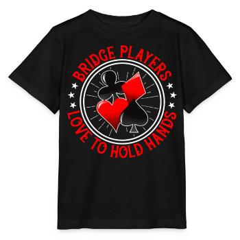 Jeu de cartes Bridge Player - T-shirt bio MINI CREATOR Stanley/Stella Enfant - noir - Devant - Mikhail (115cm)