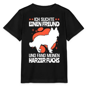 Fand meinen Harzer Fuchs Hütehund - Stanley/Stella Kinder T-Shirt MINI CREATOR  - Schwarz - Vorne - Mikhail (115cm)
