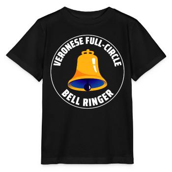 Veroneser Vollkreis Glockenläuter Hobby - Stanley/Stella Kinder T-Shirt MINI CREATOR  - Schwarz - Vorne - Mikhail (115cm)