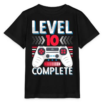 Realschule Abschluss 10 Klasse Realschulabschluss - Stanley/Stella Kinder T-Shirt MINI CREATOR  - Schwarz - Vorne - Mikhail (115cm)