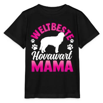 Weltbeste Hovawart Mama derber Bauernhund - Stanley/Stella Kinder T-Shirt MINI CREATOR  - Schwarz - Vorne - Mikhail (115cm)