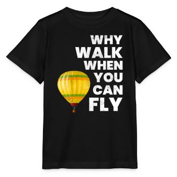 Montgolfière Montgolfière Montgolfière - T-shirt bio MINI CREATOR Stanley/Stella Enfant - noir - Devant - Mikhail (115cm)