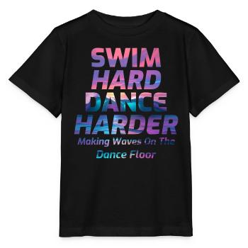 Nager fort, danser plus fort - T-shirt bio MINI CREATOR Stanley/Stella Enfant - noir - Devant - Mikhail (115cm)