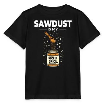 Lumberjack Woodworker Woodcutter Carpenter Funny - Stanley/Stella MINI CREATOR Kids’ T-Shirt - black - Front - Mikhail (115cm)