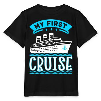 Croisière Croisière Croisière Vacances - T-shirt bio MINI CREATOR Stanley/Stella Enfant - noir - Devant - Mikhail (115cm)
