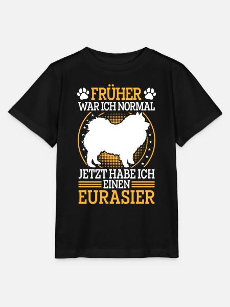 Eurasier früher normal Eurasian Spitz - Stanley/Stella Kinder T-Shirt MINI CREATOR - Schwarz