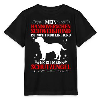 Le chien courant de Hanovre n’est pas qu’un chien - T-shirt bio MINI CREATOR Stanley/Stella Enfant - noir - Devant - Mikhail (115cm)