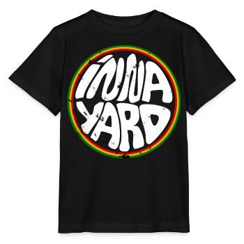 Cour Inna - T-shirt bio MINI CREATOR Stanley/Stella Enfant - noir - Devant - Mikhail (115cm)