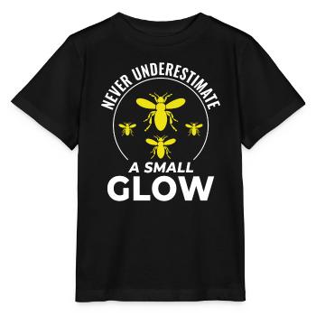 Lucioles Firefly Lightning Bug Insect Collector - T-shirt bio MINI CREATOR Stanley/Stella Enfant - noir - Devant - Mikhail (115cm)