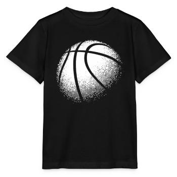 Basket-ball Joueur de basket-ball - T-shirt bio MINI CREATOR Stanley/Stella Enfant - noir - Devant - Mikhail (115cm)