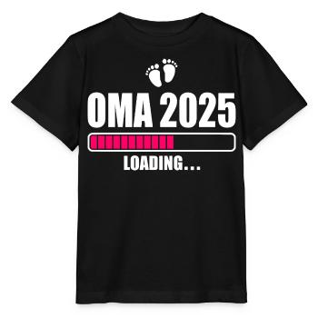 Oma 2025 - Stanley/Stella Kinder T-Shirt MINI CREATOR  - Schwarz - Vorne - Mikhail (115cm)