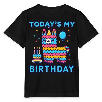 Birthday, Children's Birthday, Birthday Party - Stanley/Stella MINI CREATOR Kids’ T-Shirt - black - Front - Mikhail (115cm)