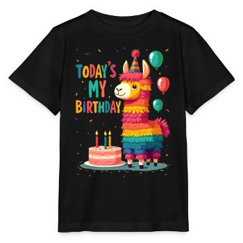 Birthday, Children's Birthday, Birthday Party - Stanley/Stella MINI CREATOR Kids’ T-Shirt - black - Front - Mikhail (115cm)