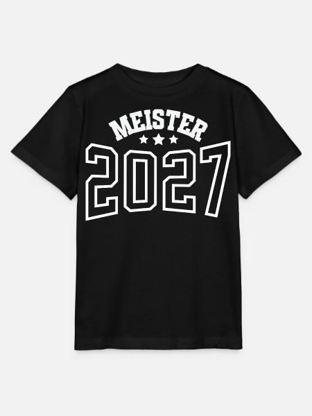 Meister 2027 - Stanley/Stella Kinder T-Shirt MINI CREATOR  - Schwarz