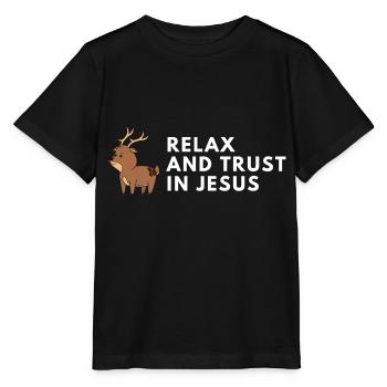Christianisme christianisme cadeaux vêtements bible - T-shirt bio MINI CREATOR Stanley/Stella Enfant - noir - Devant - Mikhail (115cm)