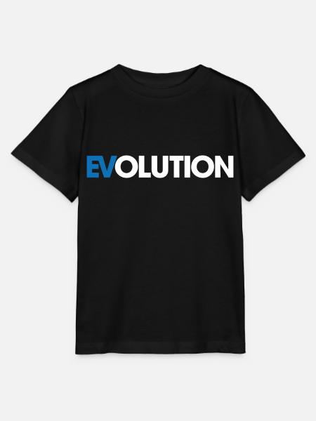 Elektrisch - E Auto - Evolution - Spruch - Stanley/Stella Kinder T-Shirt MINI CREATOR - Schwarz