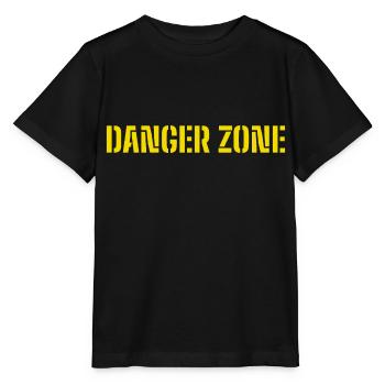 DANGER ZONE - T-shirt bio MINI CREATOR Stanley/Stella Enfant - noir - Devant - Mikhail (115cm)