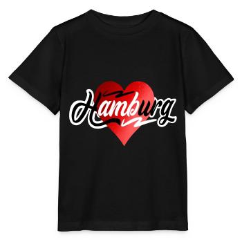 Hamburg - Stanley/Stella Kinder T-Shirt MINI CREATOR  - Schwarz - Vorne - Mikhail (115cm)